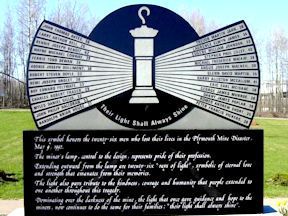 Westray Miners Memorial