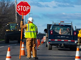 Worker working in and near traffic can be extremely dangerous, even deadly.
