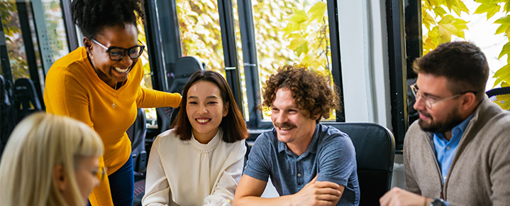 Students participate in Sudbury health and safety training..